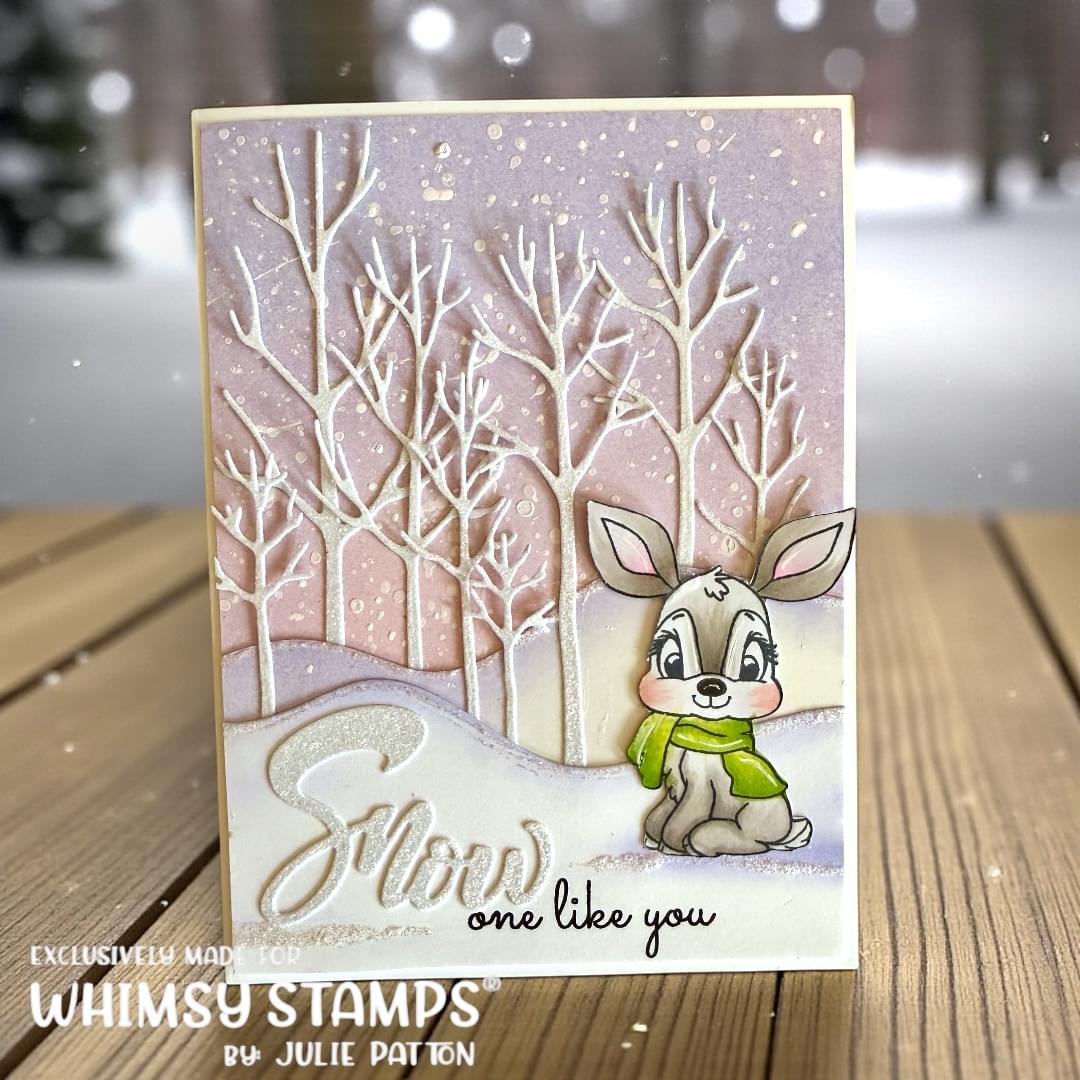 Christmas in the Woods Clear Stamps - Whimsy Stamps