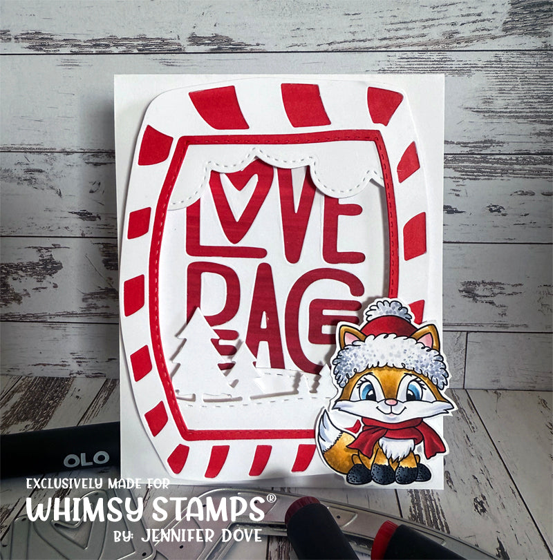 Chunky Checkers Die Set - Whimsy Stamps