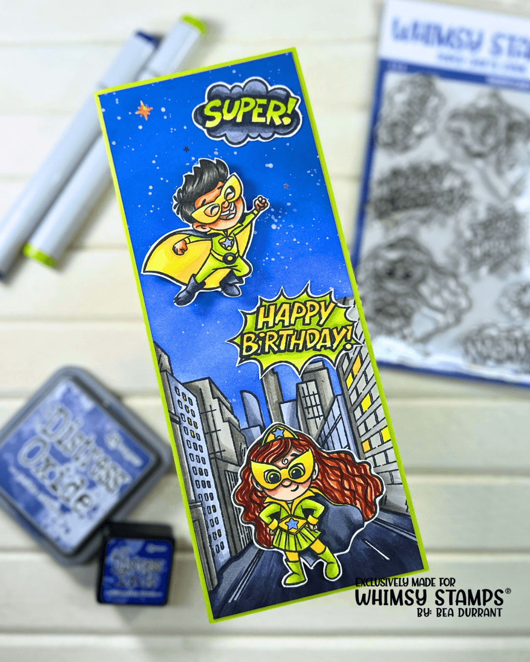 Super Kids Clear Stamps - Whimsy Stamps