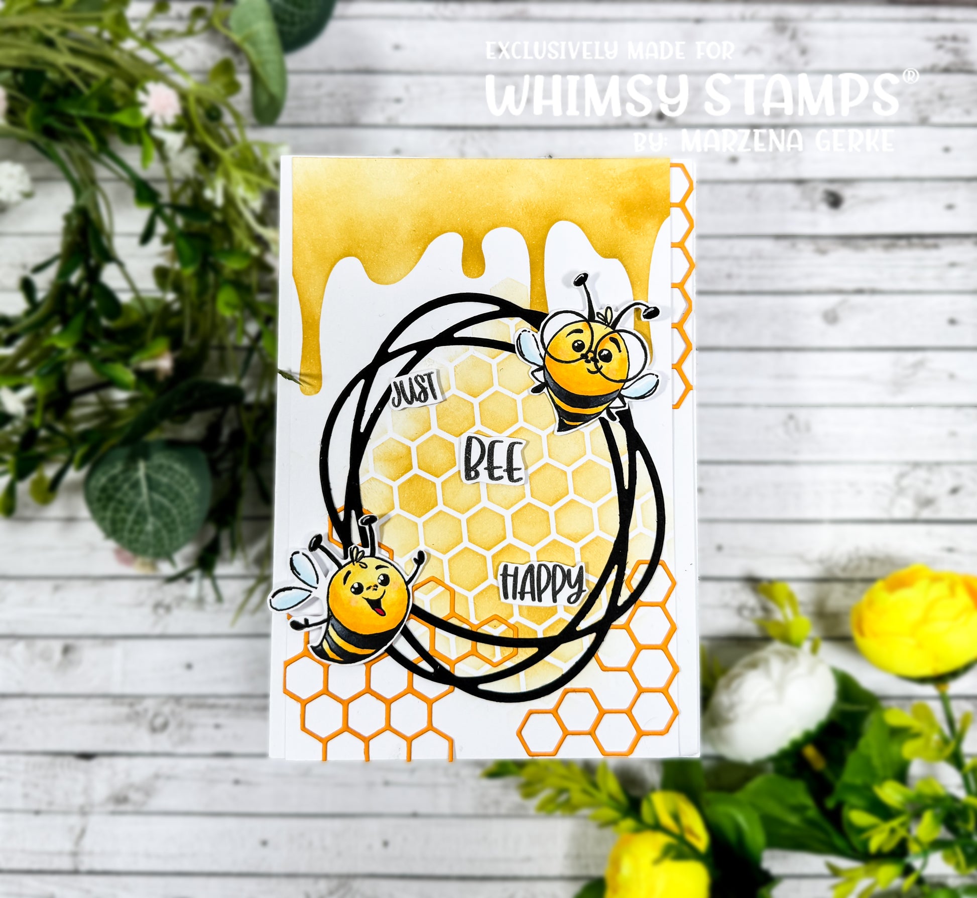 Connected Oval Frame Die - Whimsy Stamps
