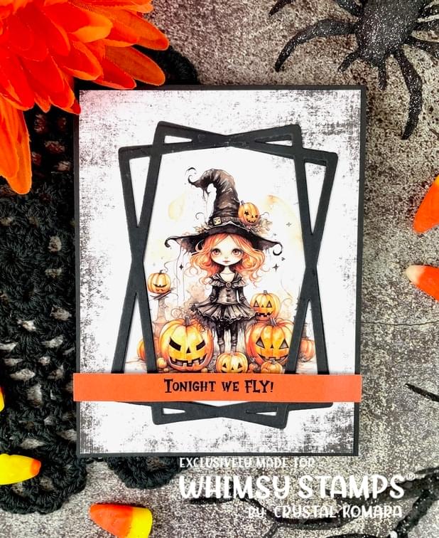 Connected Rectangle Frame Die - Whimsy Stamps