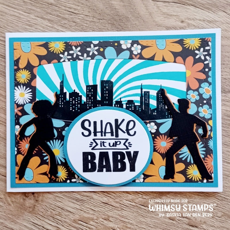 Retro Dancers Die Set - Whimsy Stamps