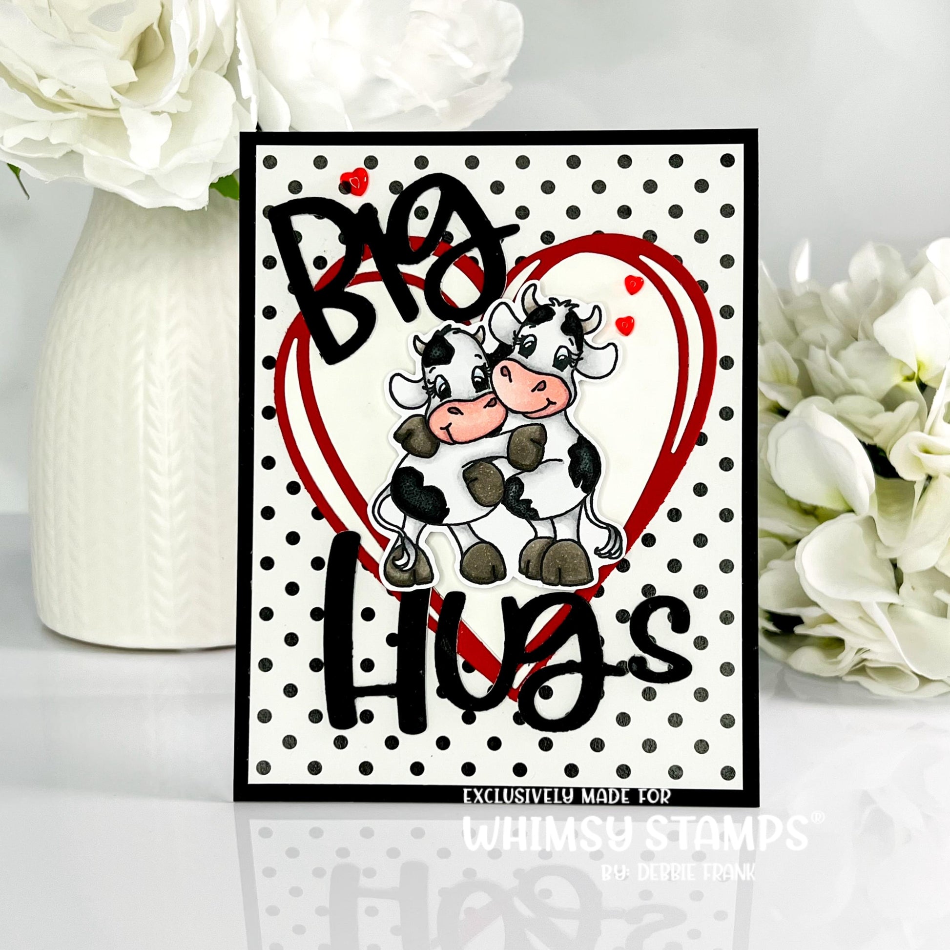 Cow Friends Clear Stamps - Whimsy Stamps