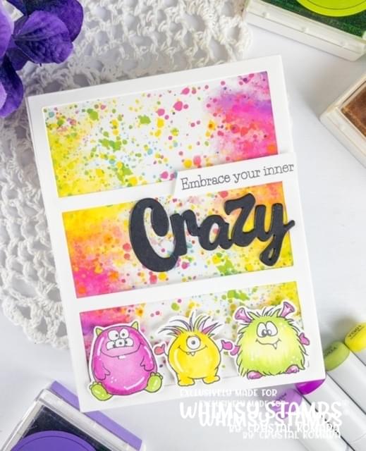 Crazy Word Die - Whimsy Stamps