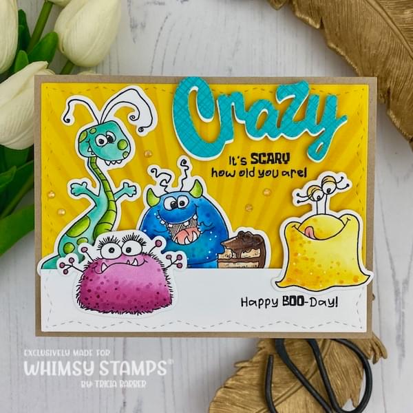 Crazy Word Die - Whimsy Stamps