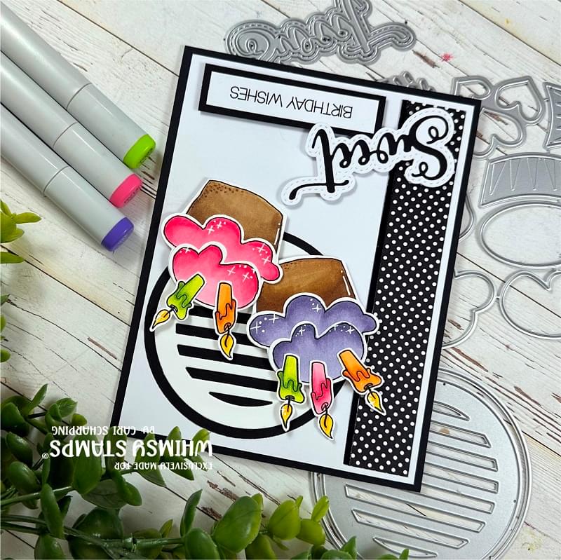**NEW Cupcake Die Set - Whimsy Stamps