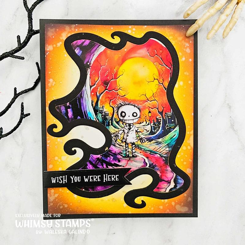 Curly Frame Die Set - Whimsy Stamps