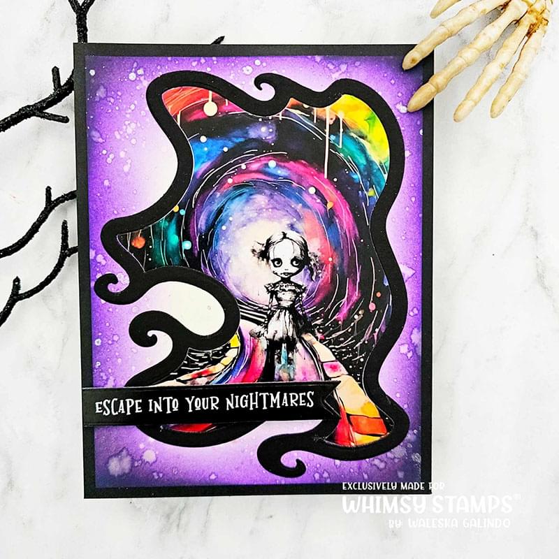 Curly Frame Die Set - Whimsy Stamps
