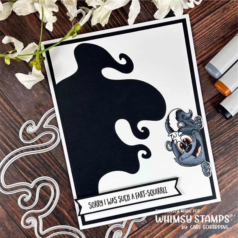 Curly Frame Die Set - Whimsy Stamps