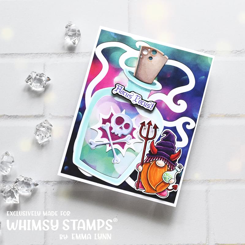 GnomeOween Clear Stamps - Whimsy Stamps