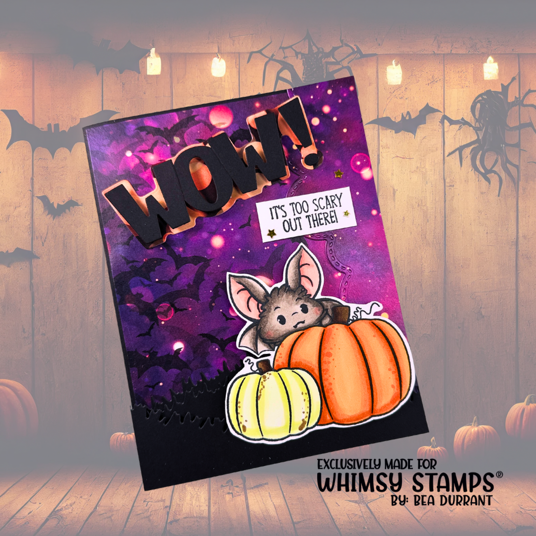 Cutie Batootie Clear Stamps - Whimsy Stamps