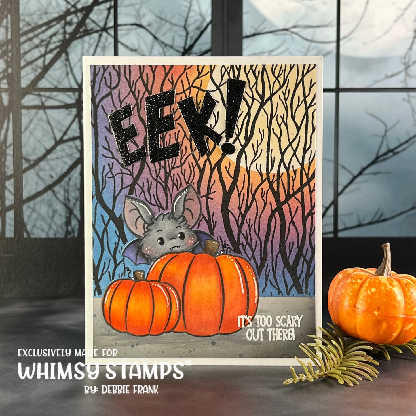 Cutie Batootie Clear Stamps - Whimsy Stamps