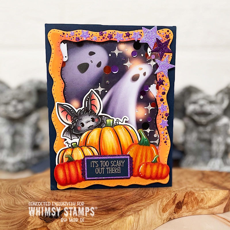 Cutie Batootie Clear Stamps - Whimsy Stamps