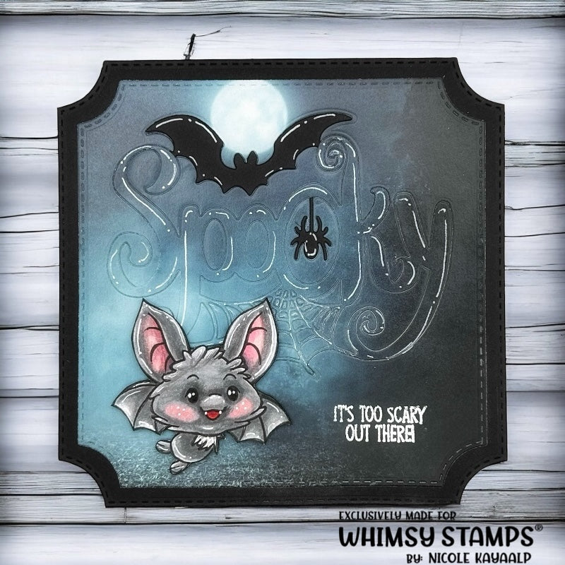 Cutie Batootie Clear Stamps - Whimsy Stamps