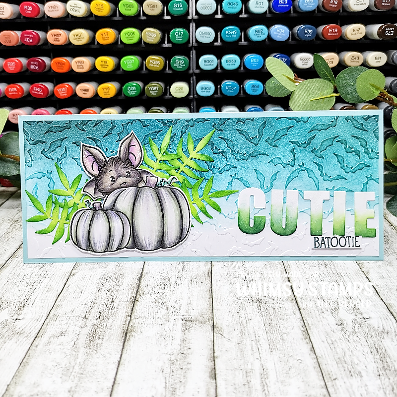 Cutie Batootie Clear Stamps - Whimsy Stamps