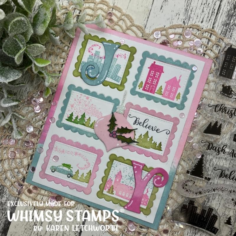 Dash Away Clear Stamps - Whimsy Stamps