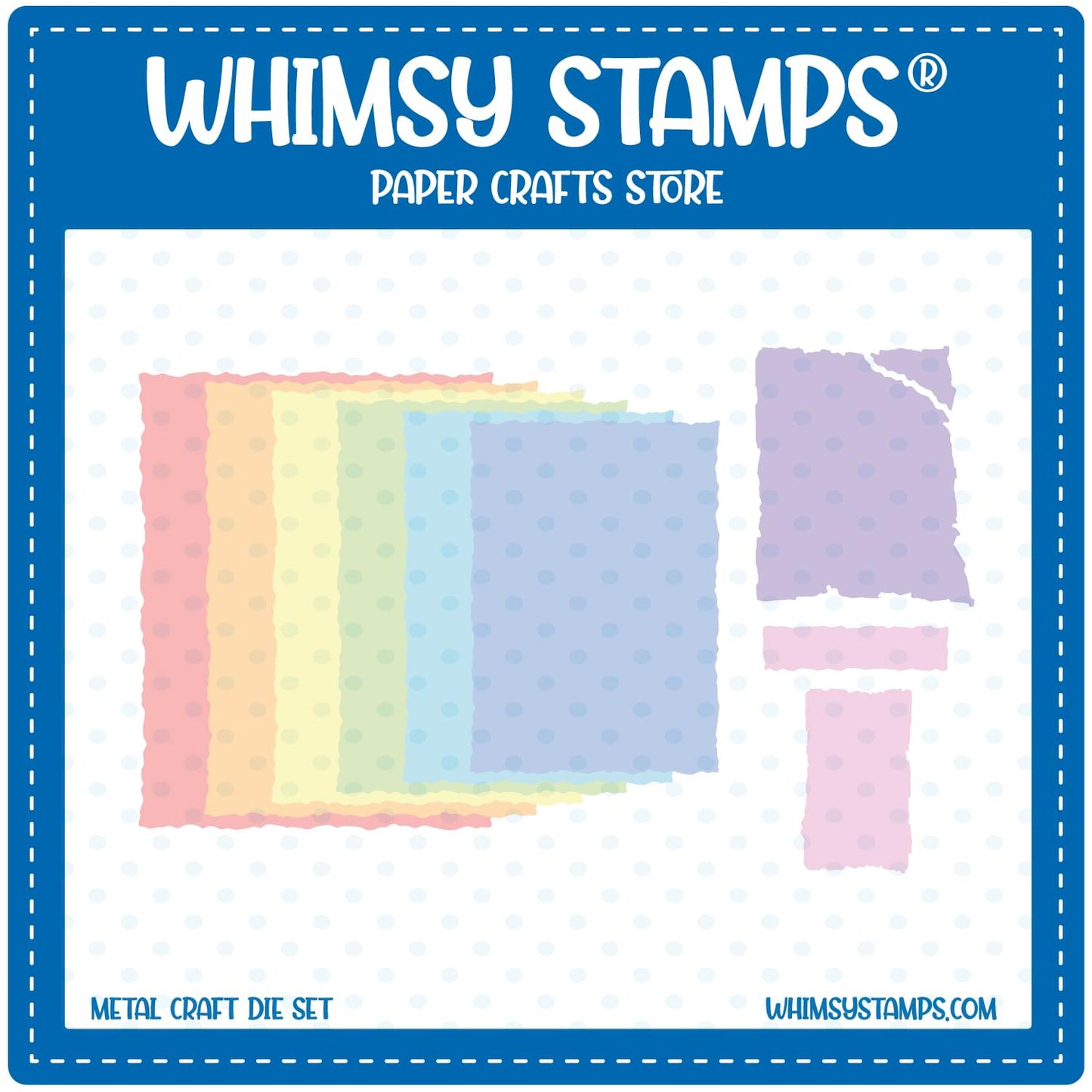 Deckle Layers Die Set - Whimsy Stamps