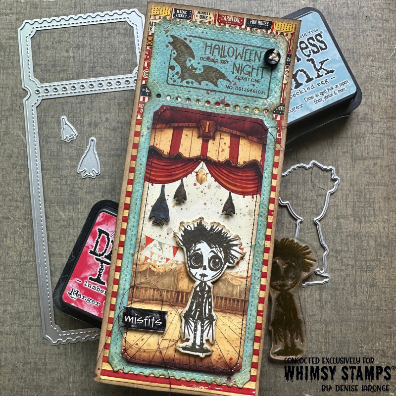 Terrific Slim Tickets Die Set