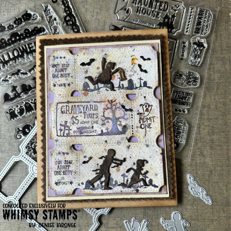 Halloween Bitty Borders Clear Stamps