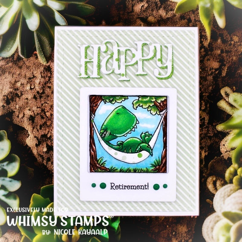 Dino Mighties Clear Stamps - Whimsy Stamps