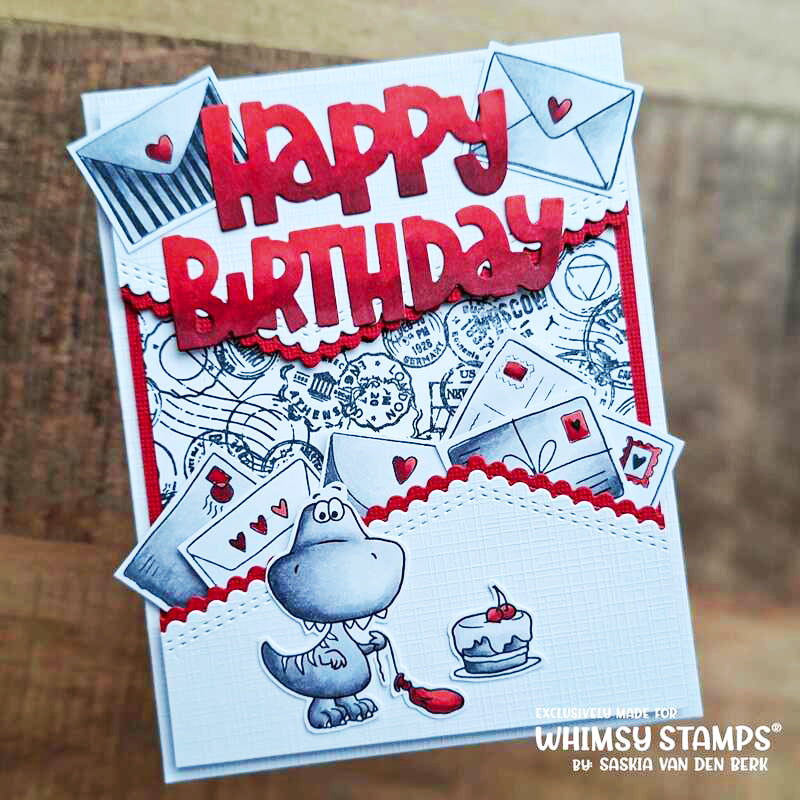 Dino Mighties Clear Stamps - Whimsy Stamps