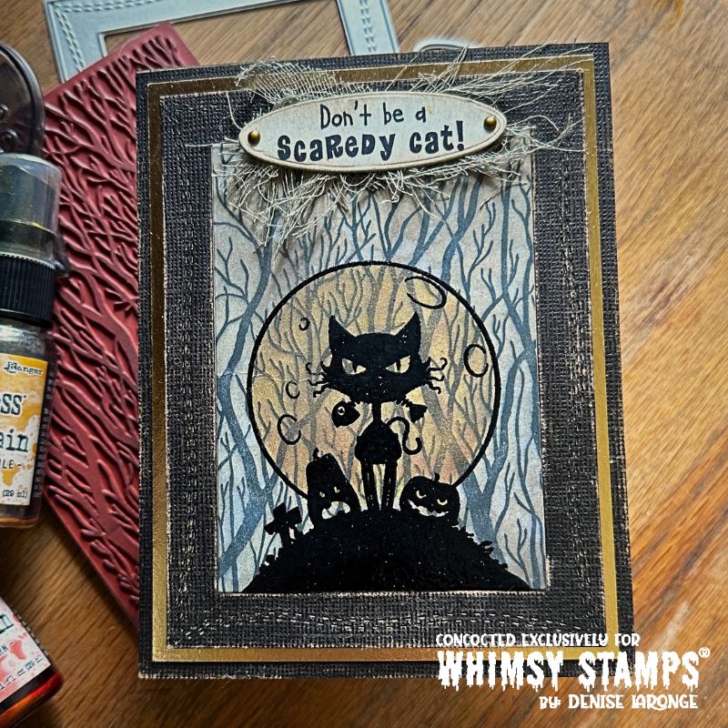 Hiss Off Clear Stamps - Whimsy Stamps