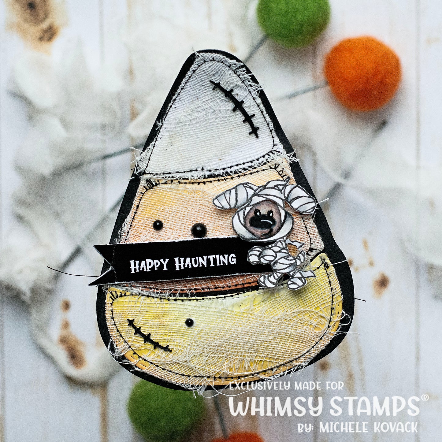 Doggies Halloween Clear Stamps - Whimsy Stamps