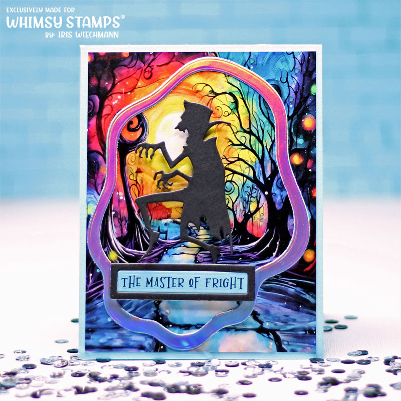 Dracula Going Batty Die Set - Whimsy Stamps