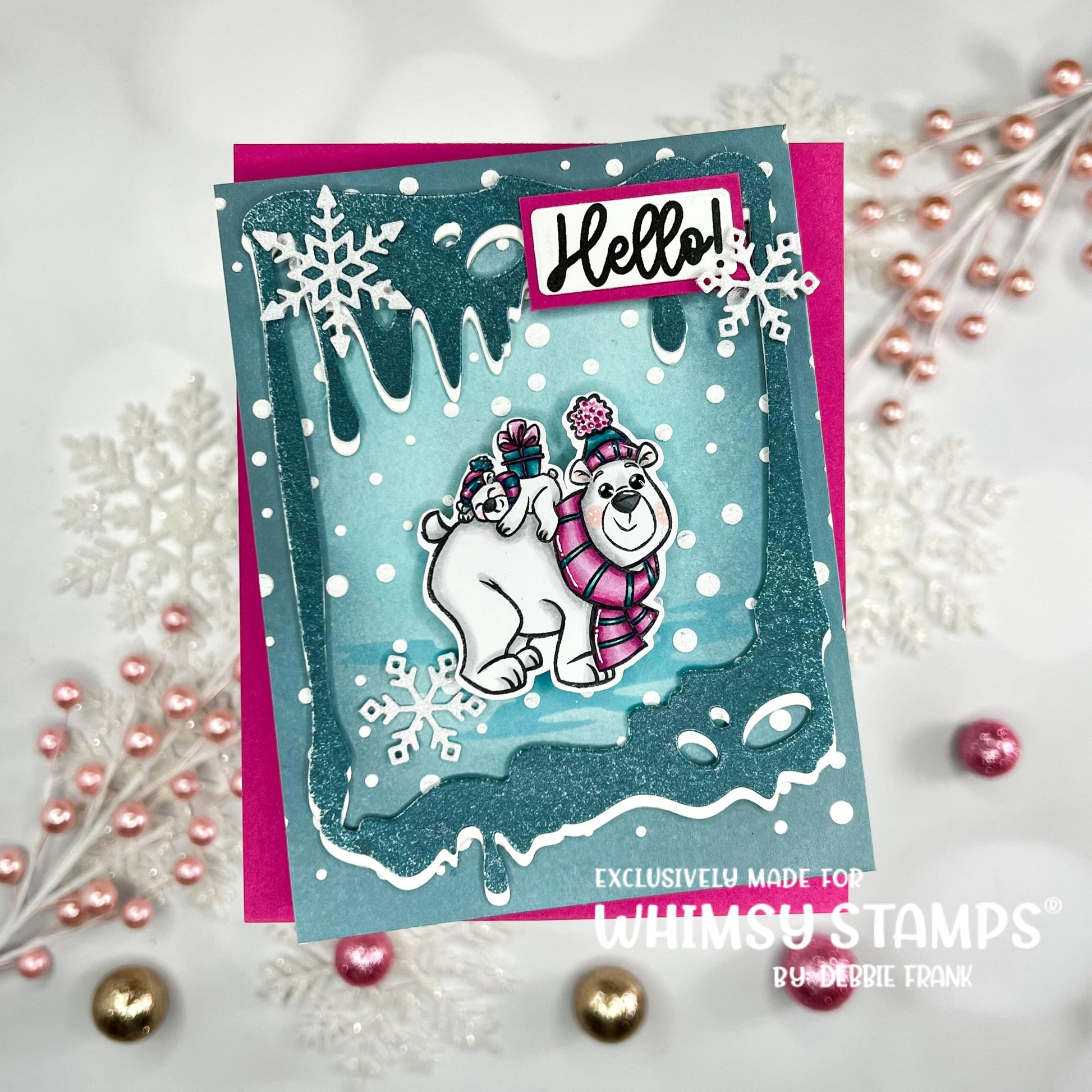Drippy Frame Die - Whimsy Stamps