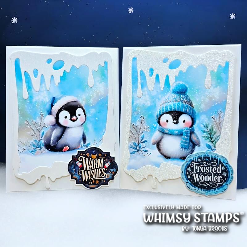 Drippy Frame Die - Whimsy Stamps