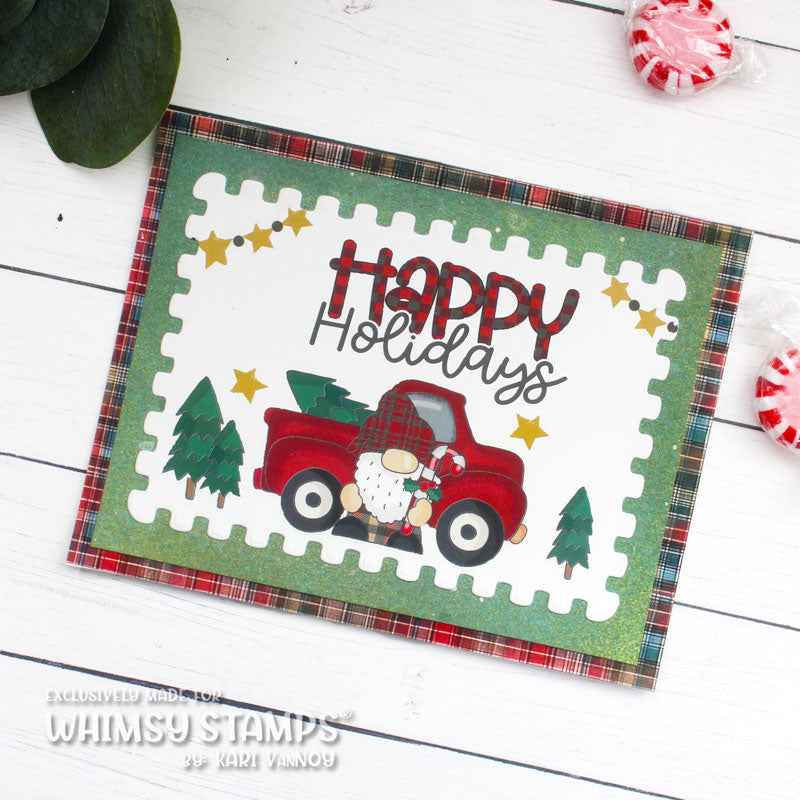*NEW Country Gnome Rub-Ons - Whimsy Stamps