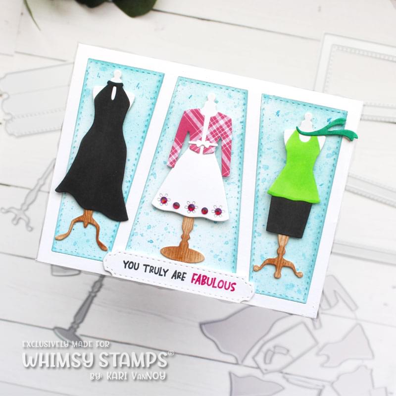Fashion Dress Form Die Set