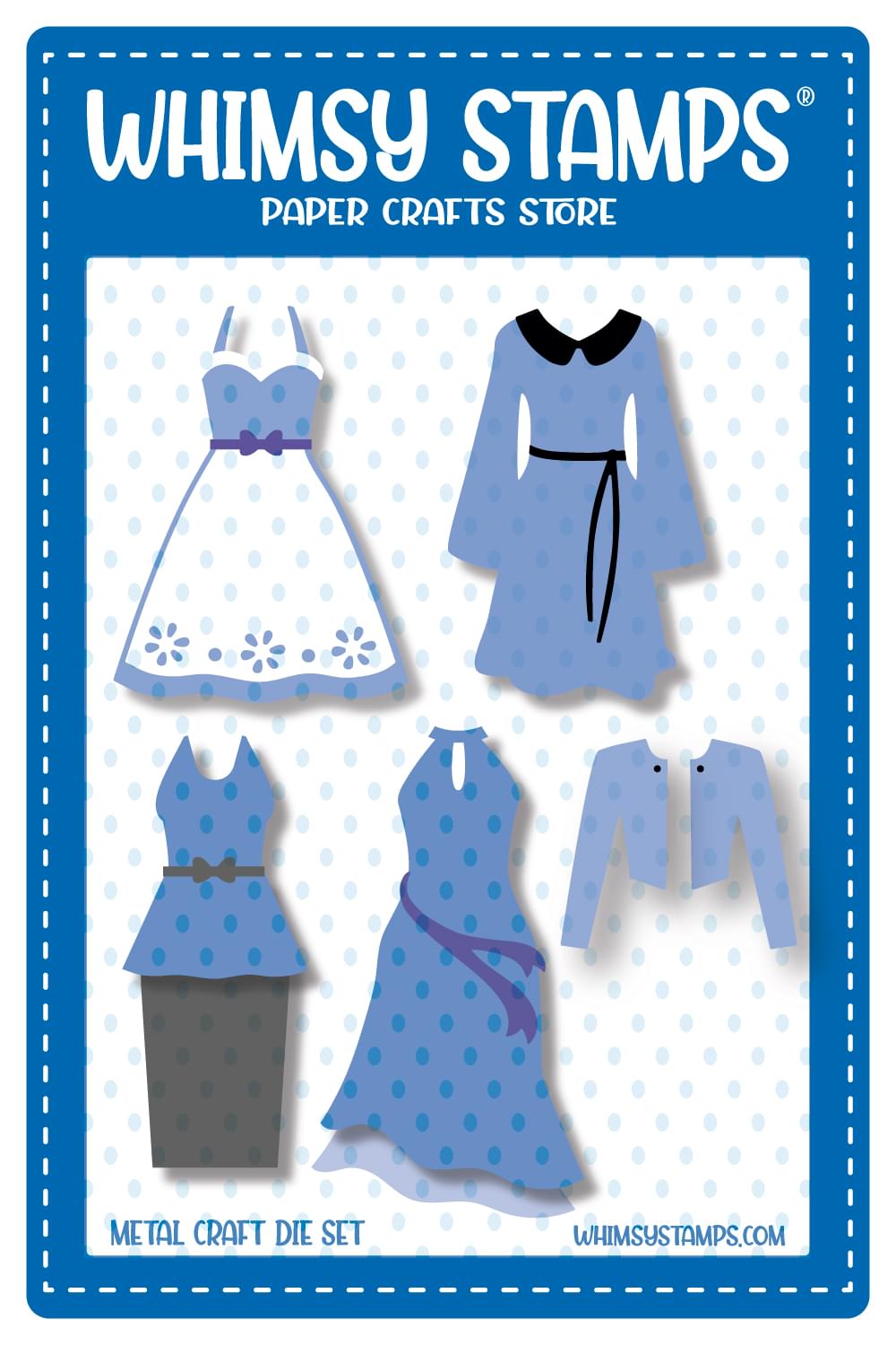 Fashion Dresses Die Set