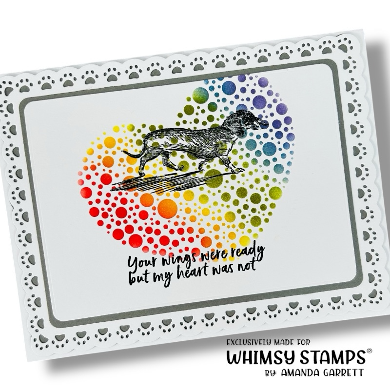 Fill My Heart Clear Stamps - Whimsy Stamps