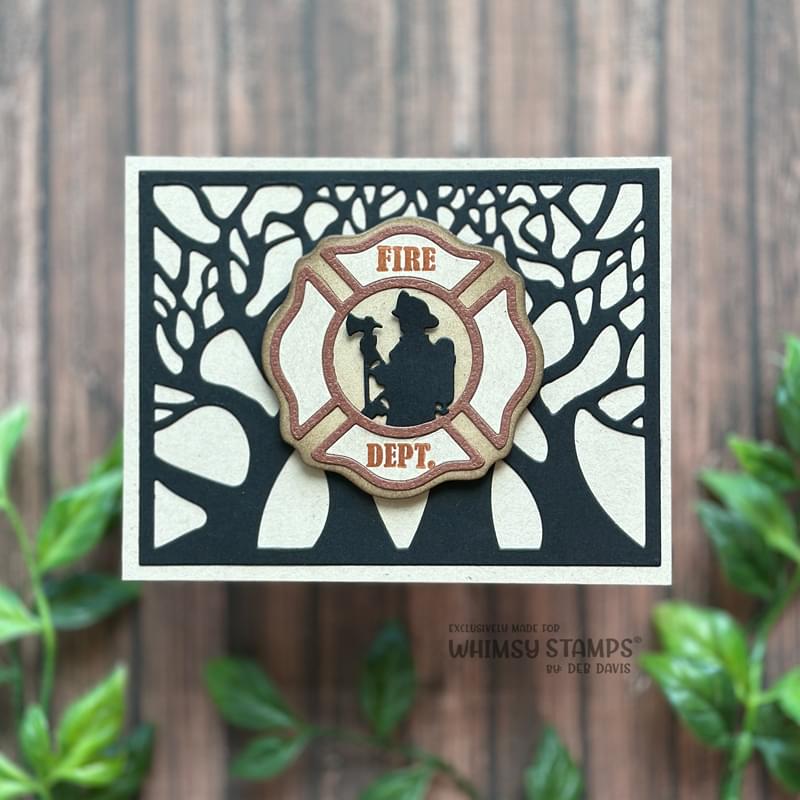 Firefighter Accessories Die Set - Whimsy Stamps