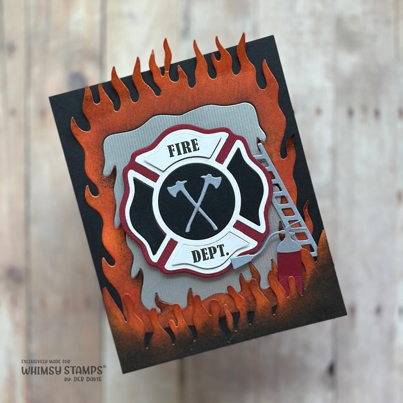 Firefighter Accessories Die Set - Whimsy Stamps