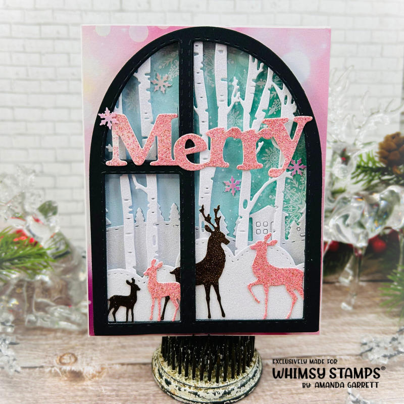Forest Majesty Die Set - Whimsy Stamps