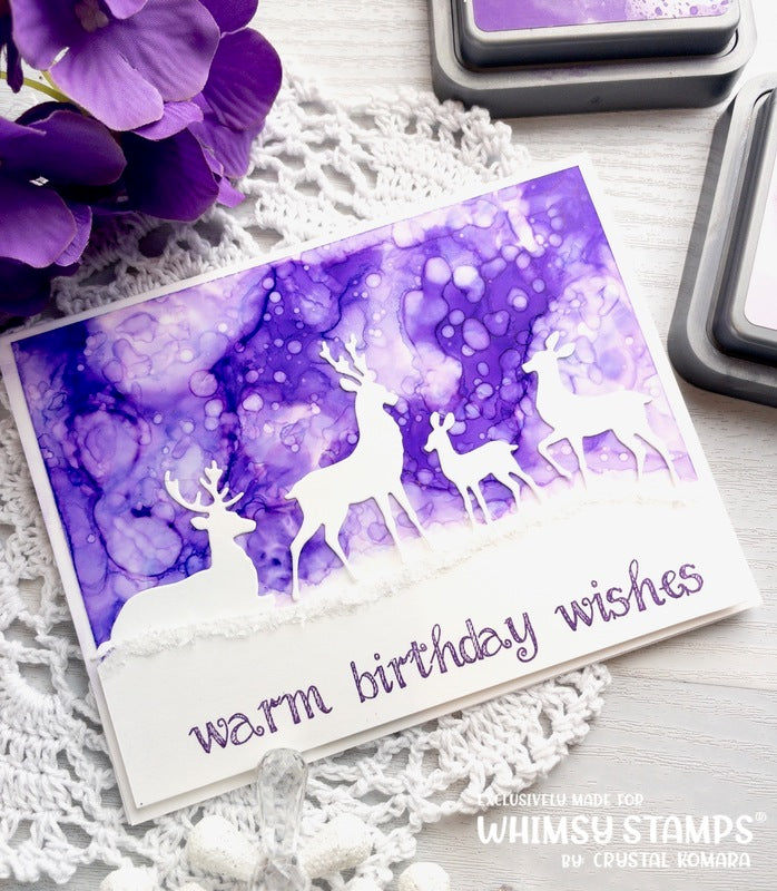 Forest Majesty Die Set - Whimsy Stamps