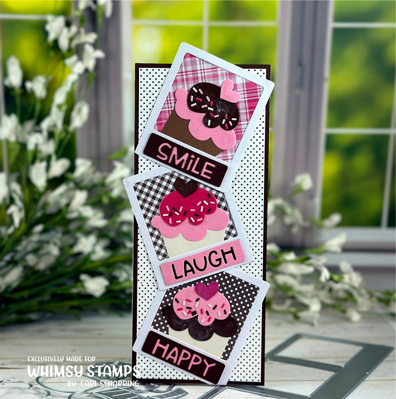 **NEW Fun with Words 1 Die Set - Whimsy Stamps