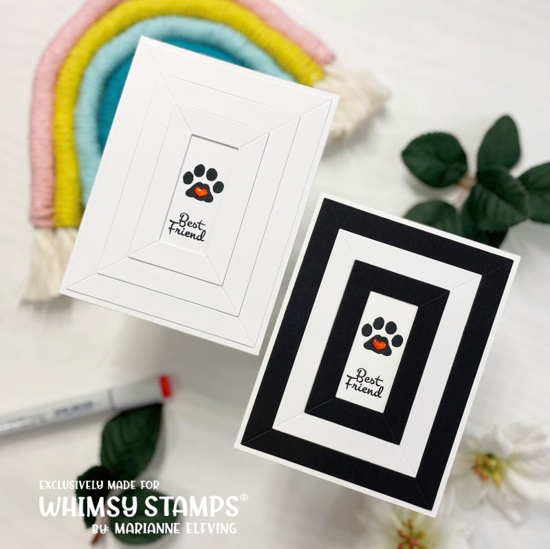 Furever in Our Hearts Clear Stamps - Whimsy Stamps