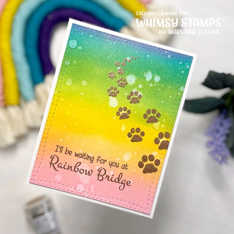 Furever in Our Hearts Clear Stamps - Whimsy Stamps