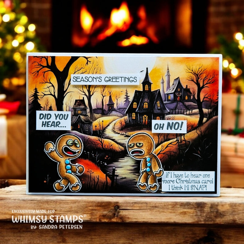 GingerSnaps! Clear Stamps - Whimsy Stamps