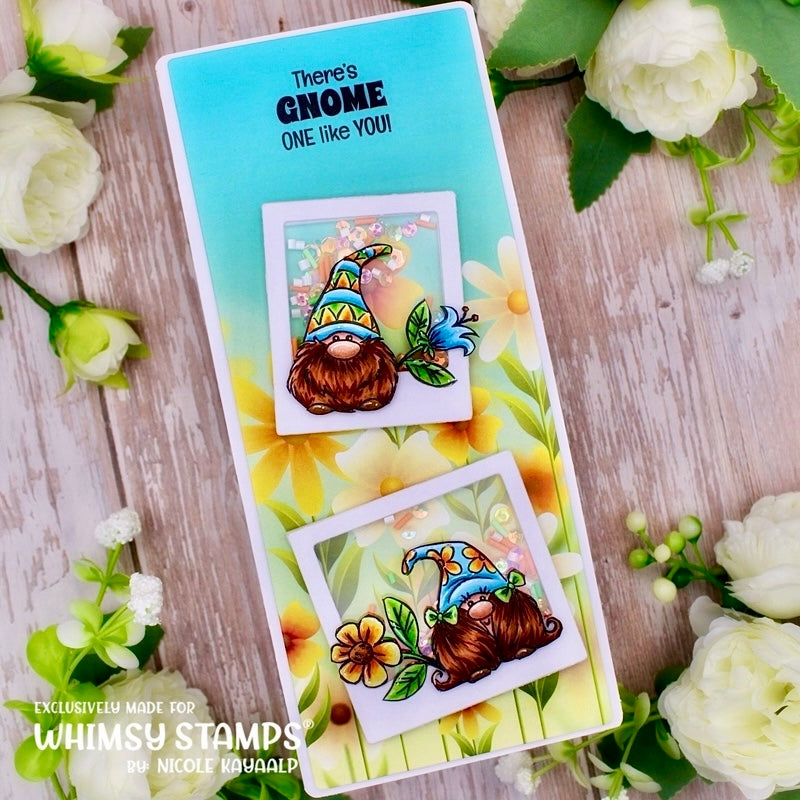 Slimline Paper Pack - Gulliver's Garden - Whimsy Stamps