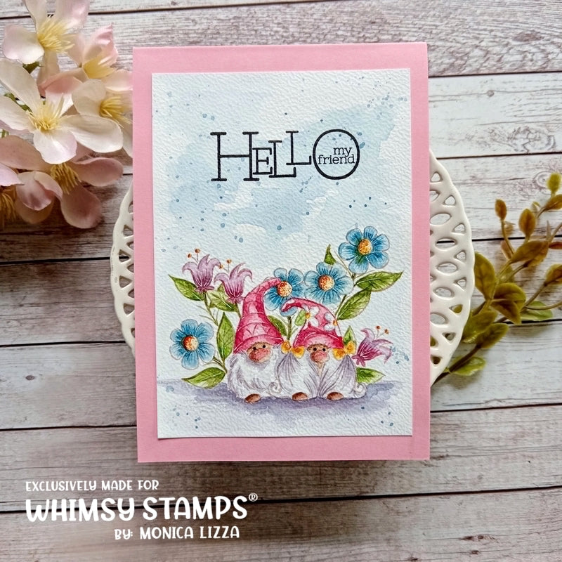 Gnomies - NoFuss Masks - Whimsy Stamps