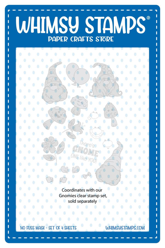 Gnomies - NoFuss Masks - Whimsy Stamps