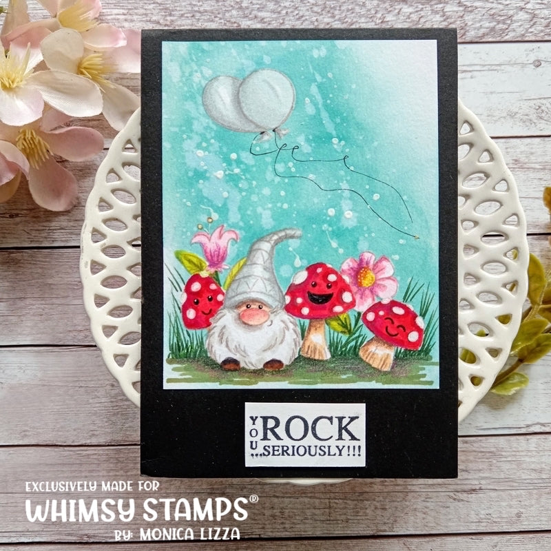 Gnomies - NoFuss Masks - Whimsy Stamps