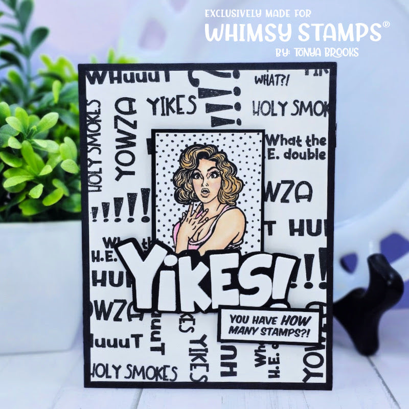 Gossip Girls Clear Stamps - Whimsy Stamps