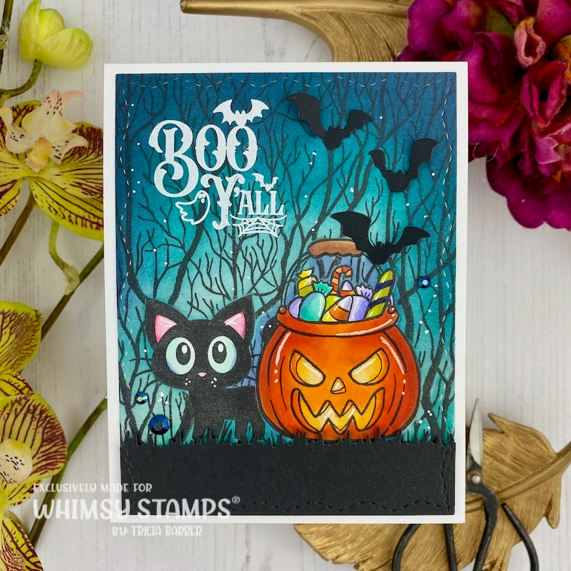 Home Sweet Haunted Home Clear Stamps - Whimsy Stamps