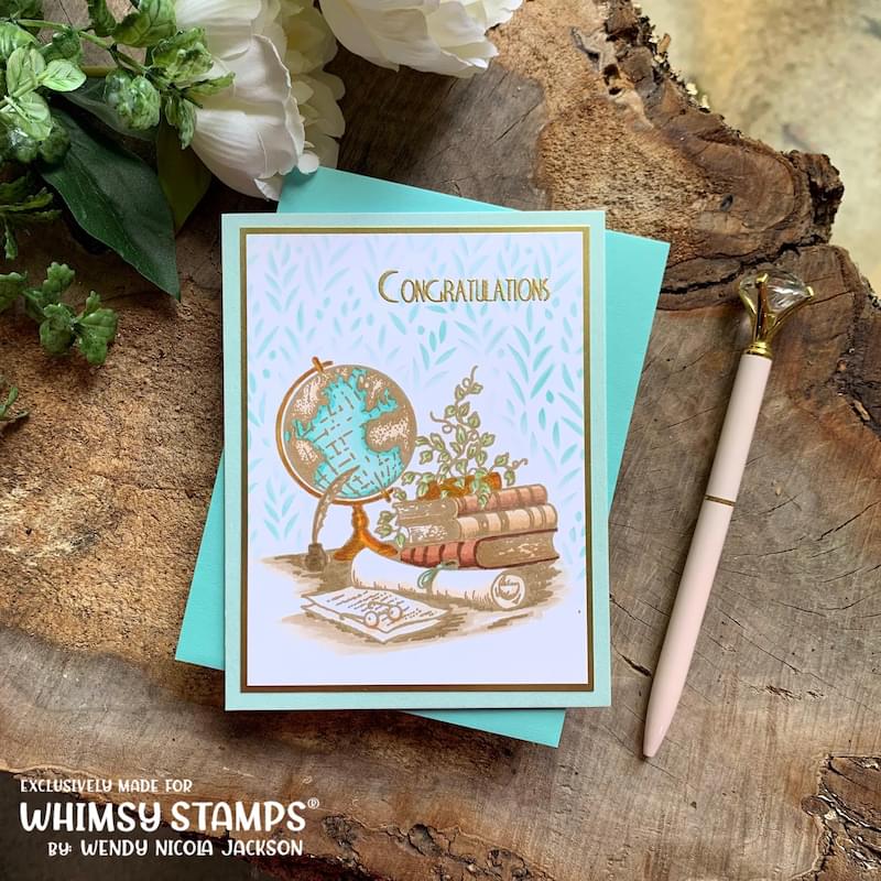 Graduation Clear Stamps - Whimsy Stamps