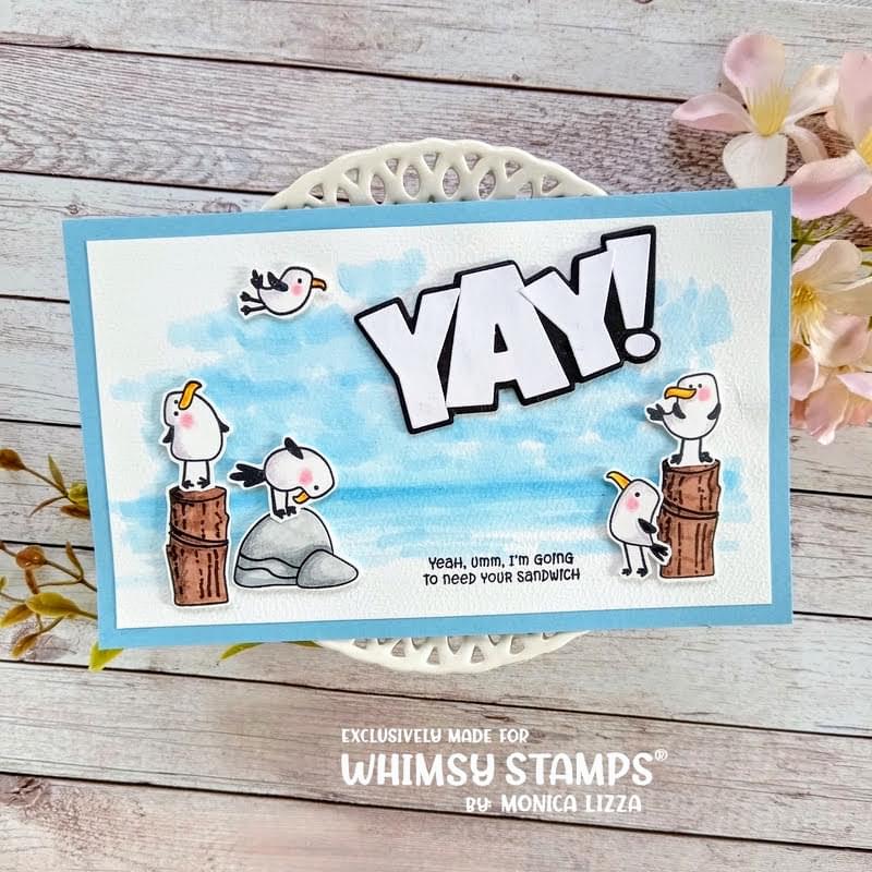 Gullibles Clear Stamps - Whimsy Stamps